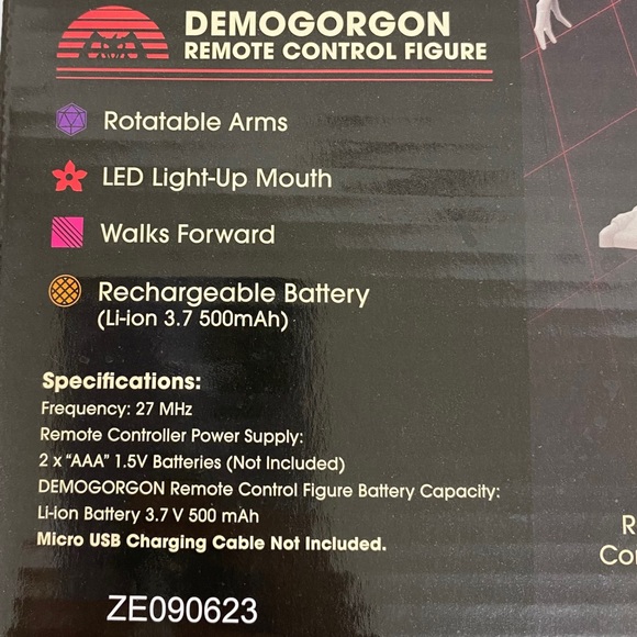 Stranger Things Remote Control Demogorgon Figure New in Box - Picture 6 of 8